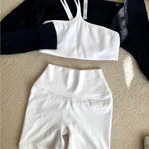 CSB Set - White Bra and Shorts + Bolero